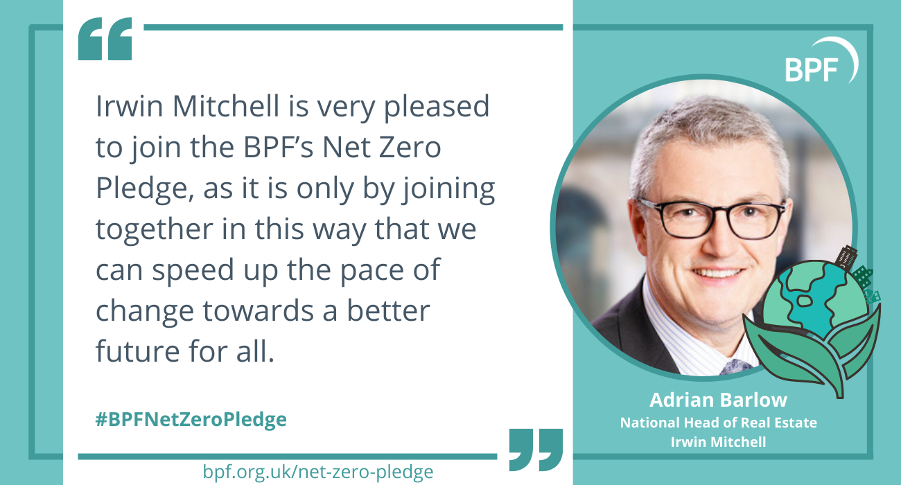 BPF Net Zero Pledge quote Irwin Mitchell.png
